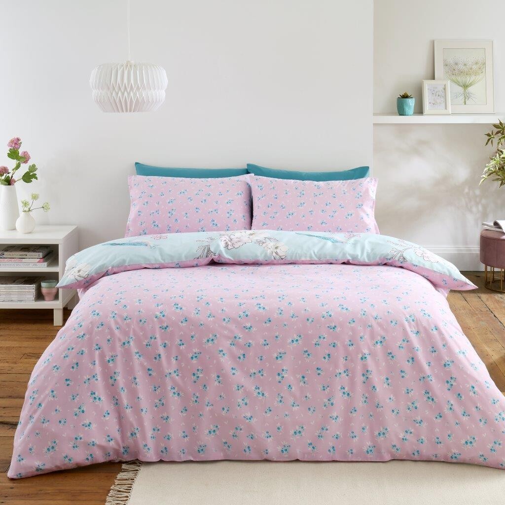 Summer Duvet Cover SET Reversible Quilt Covers Bedding Sets Single Double King