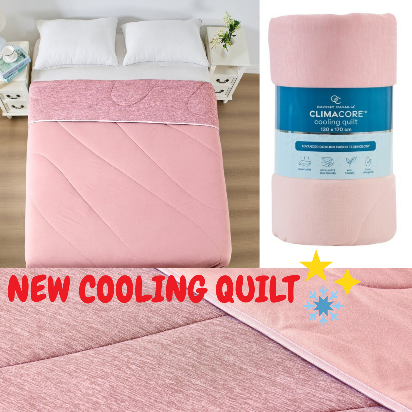 COOLING BLANKET COOL PINK SUMMER BLANKET AIR CONDITION HEALTHY SLEEP THIN QUILT