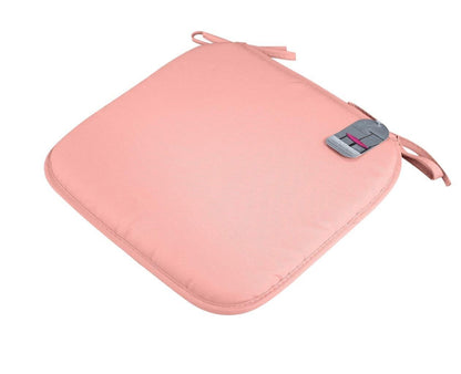 4PCS Chair Seat Pads Cushions with Ties Kitchen Dining Garden Patio 38x38cm