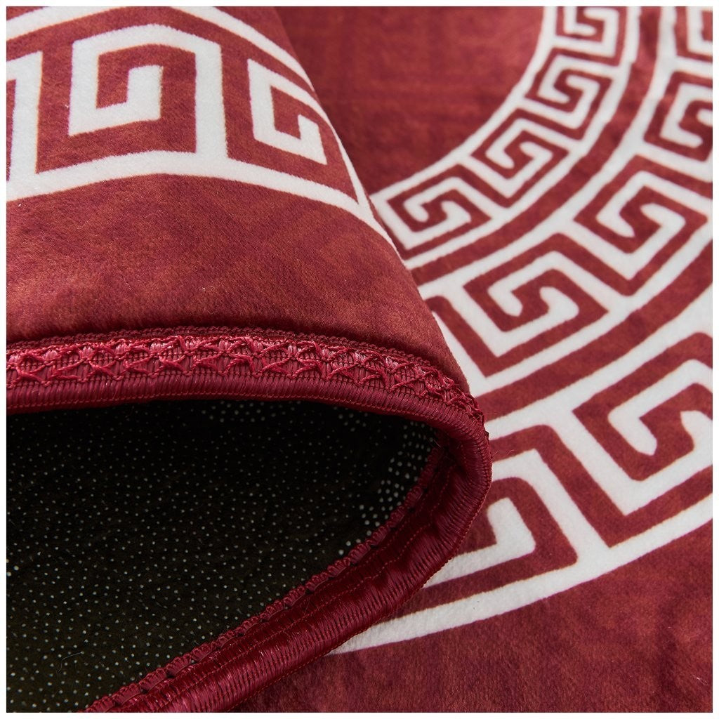 Greek Long Hallway Runner Rug Non Slip Bedroom Carpet Washable Kitchen Floor Mat
