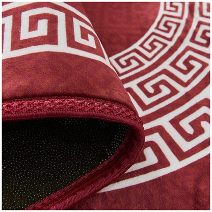 Greek Long Hallway Runner Rug Non Slip Bedroom Carpet Washable Kitchen Floor Mat