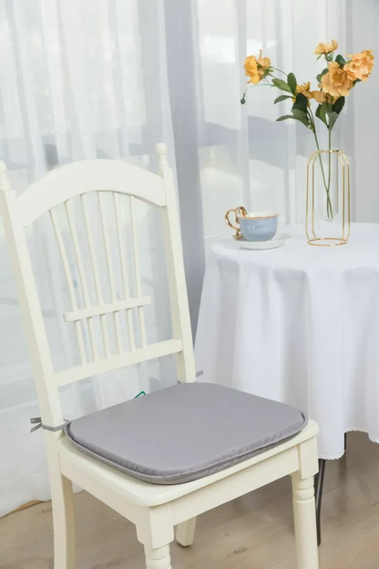 Chair Cushions Thick Tie On indoor outdoor Removable Seat Pads Square 38x38cm