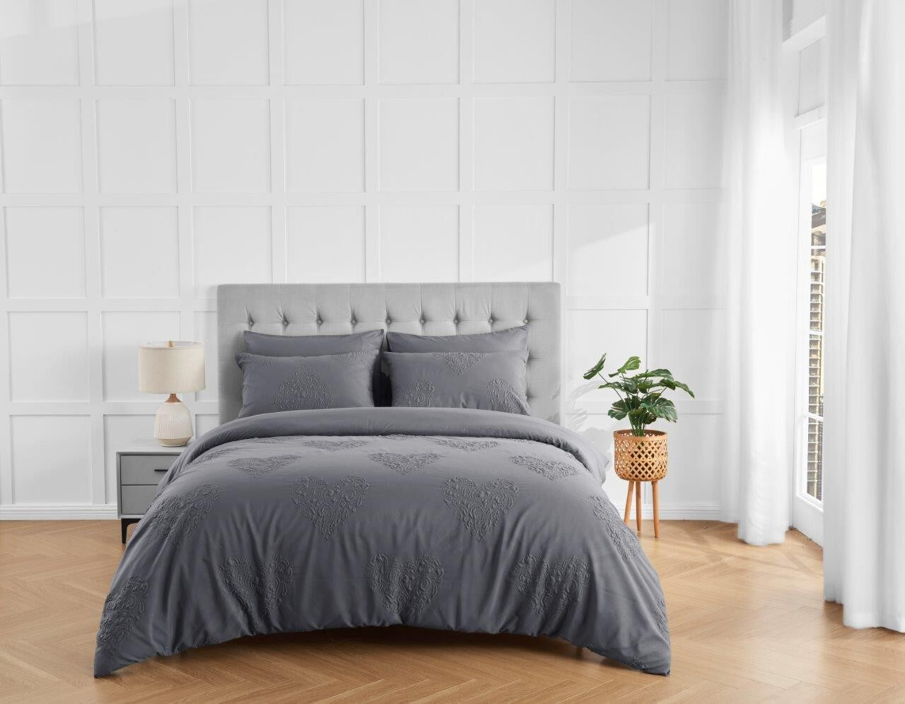 Luxury Geometric Bedding Duvet Quilt Cover Bedding Set Single Double King Size