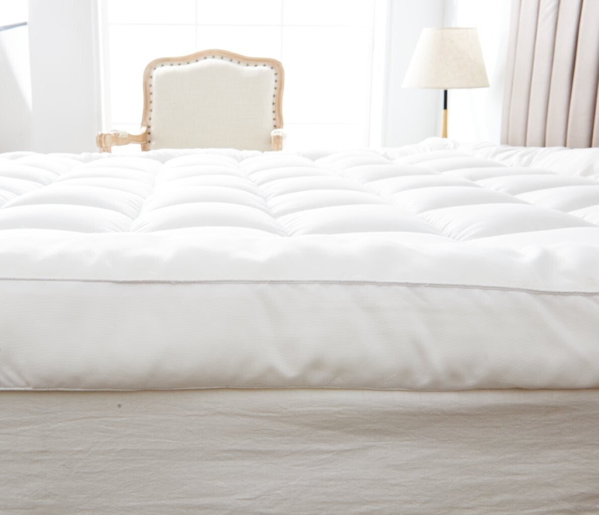 4" Inch Deep Luxury Hotel Quality Gel Microfiber Mattress Topper 10cm All Sizes
