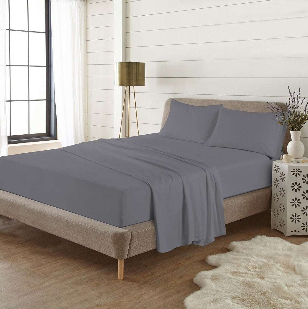 Flannelette 100% Brushed Cotton  Duvet Quilt Cover Bed Set Double King Single