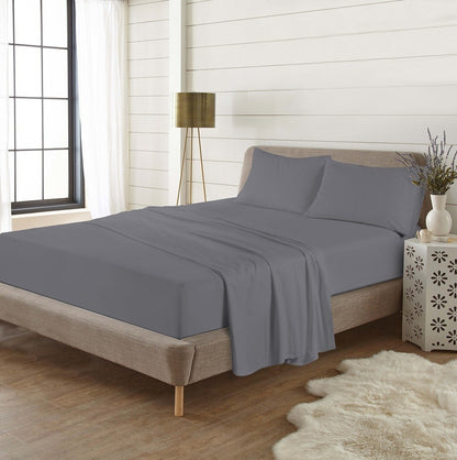 Flannelette 100% Brushed Cotton  Duvet Quilt Cover Bed Set Double King Single