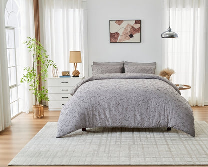 Signature Hereford Duvet Cover Set With Pillowcase Easy Care Bedding