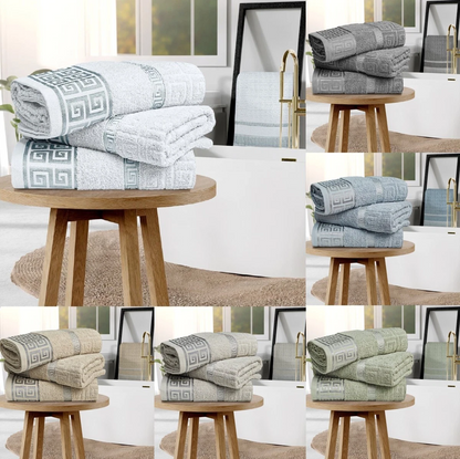 3Pcs Odella Bath Sheet 100% Egyptian Cotton Soft & Absorbent 500 GSM