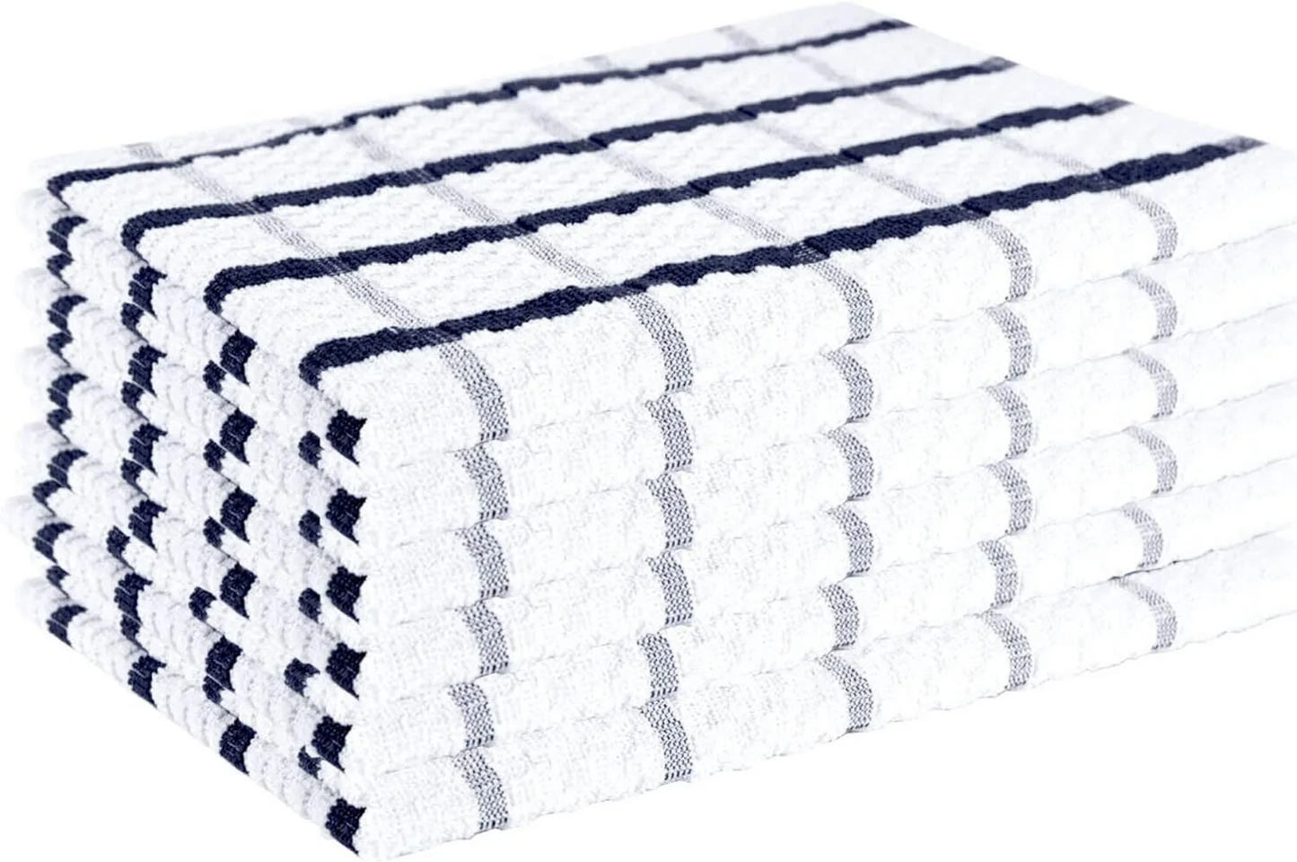 Pack Of 6-12 Terry 100% Cotton Tea Towels Set Dish Cloth Kitchen Cleaning Drying