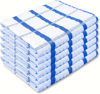 Pack Of 5-10 Terry 100% Cotton Tea Towels Set Dish Cloth Kitchen Cleaning Drying