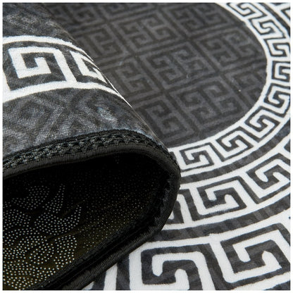 Greek Long Hallway Runner Rug Non Slip Bedroom Carpet Washable Kitchen Floor Mat