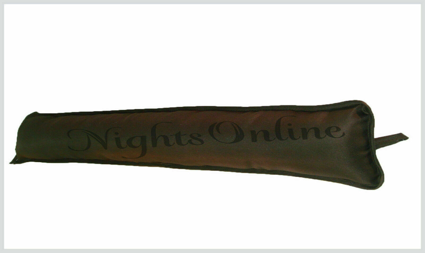 Fabric Draught Excluder Door Bottom Guard Seal Strip Window Snake Draft Stoppers