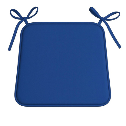 4PCS Chair Seat Pads Cushions with Ties Kitchen Dining Garden Patio 38x38cm
