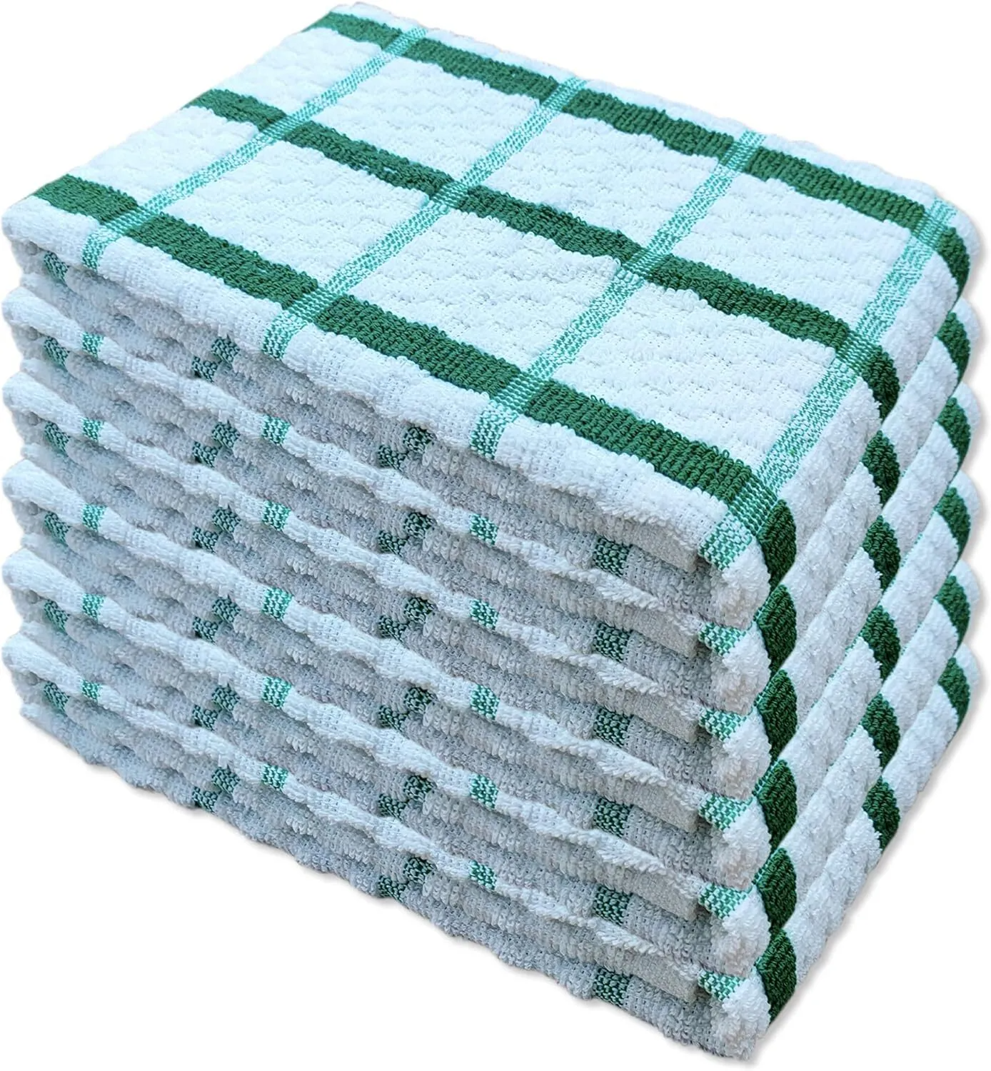 Pack Of 5-10 Terry 100% Cotton Tea Towels Set Dish Cloth Kitchen Cleaning Drying