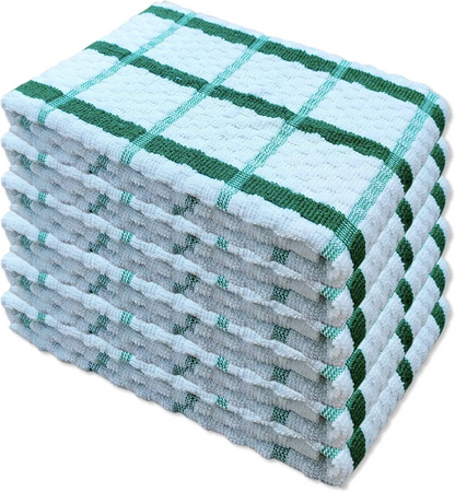 Pack Of 5-10 Terry 100% Cotton Tea Towels Set Dish Cloth Kitchen Cleaning Drying
