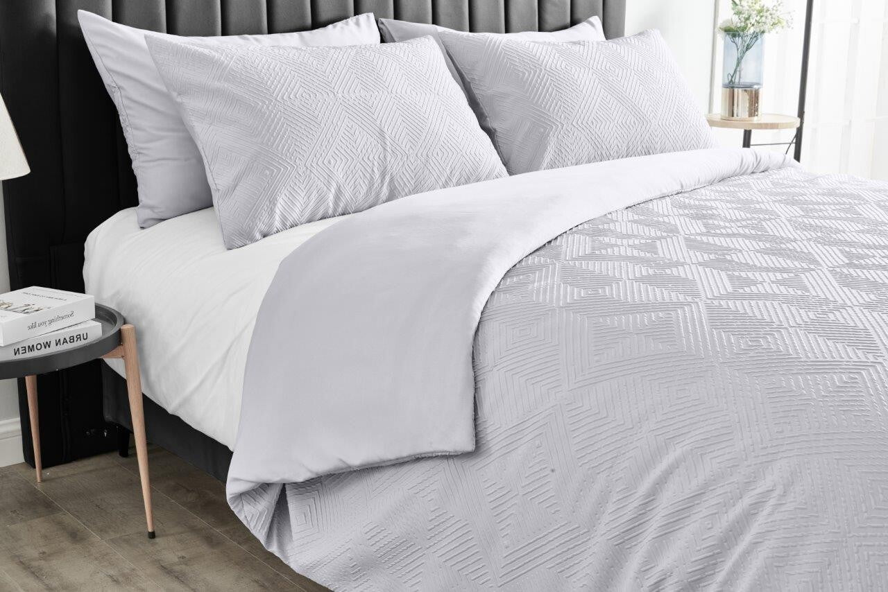 Luxury Geometric Bedding Duvet Quilt Cover Bedding Set Single Double King Size