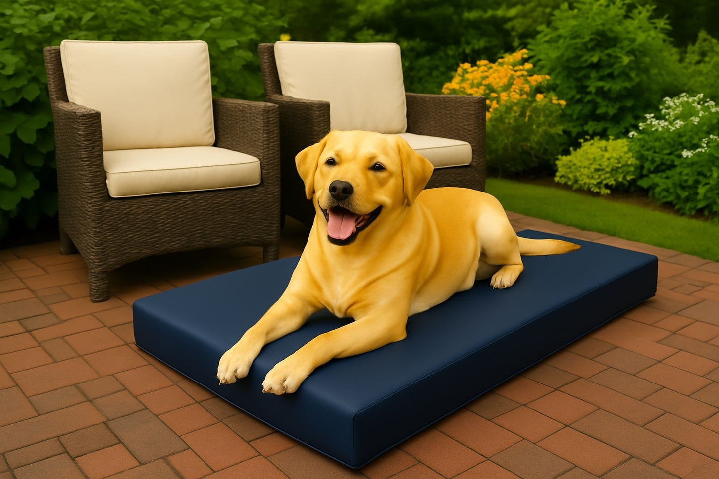 Waterproof Pet Cushion 70cm x 95+5cm Hygienic Dog Mat Bed for Cage, Car & Travel