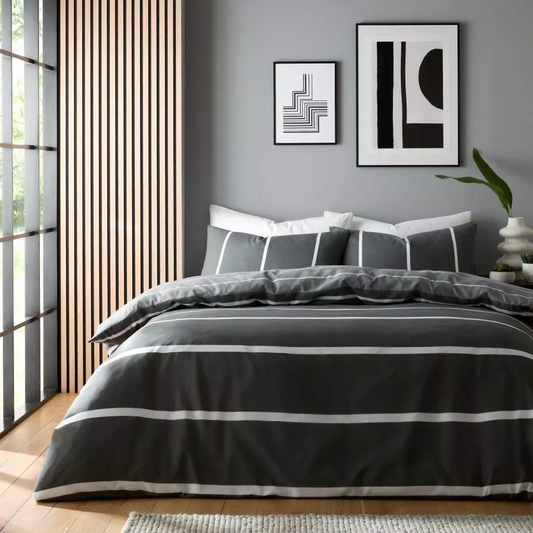 HARRIS Stripes Pattern Duvet Cover Quilt Covers Bedding Sets With Pillowcases
