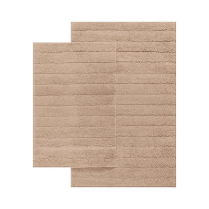 Cleo bath mat set dimensions: 50 x 80 cm bath mat, 40 x 60 cm pedestal mat