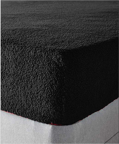 Teddy Fleece Bed Fitted Sheets & Pillowcase Warm Bed Linen Sheet Cuddle Beddings