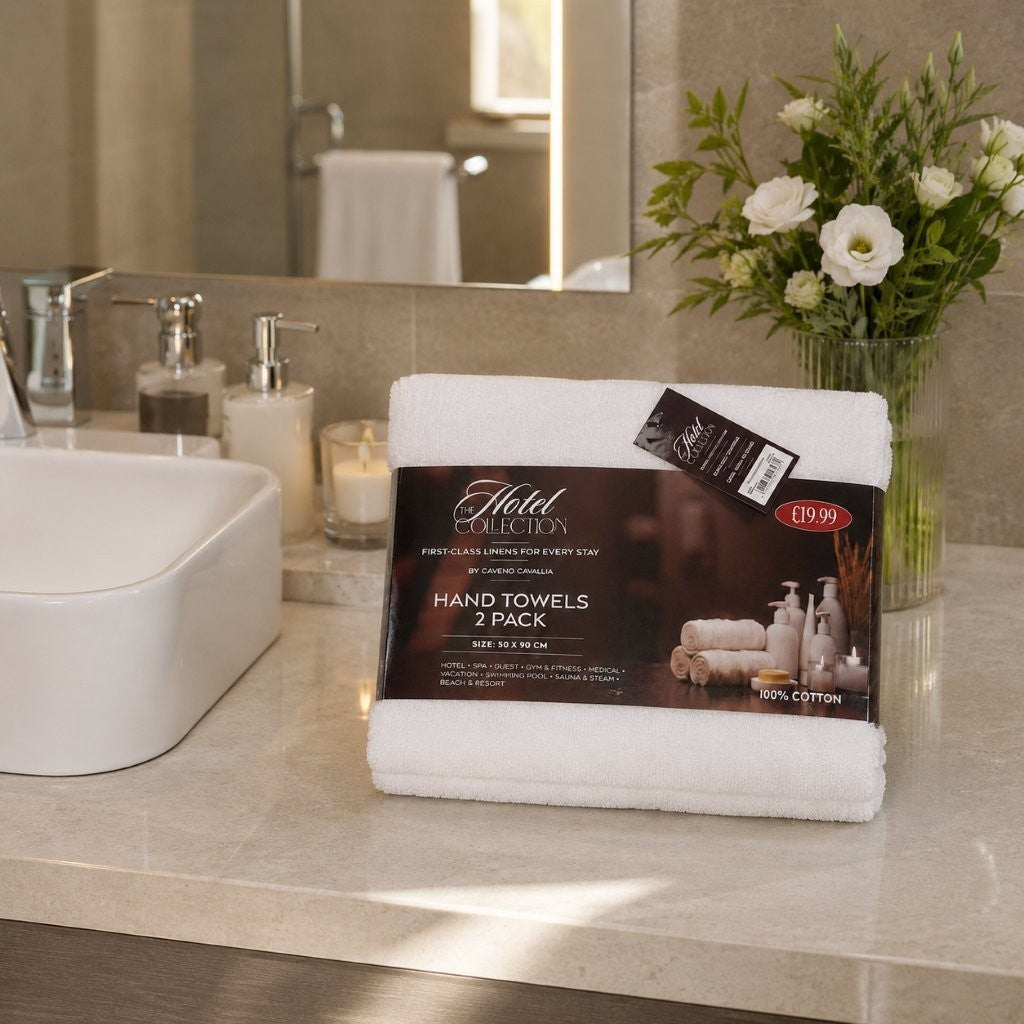 2-pack oversized bath sheets showing wrap-around size