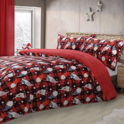 Christmas Gonks Teddy Fleece Duvet Cover Set, Throw, Oversized Cuddles Hoodies