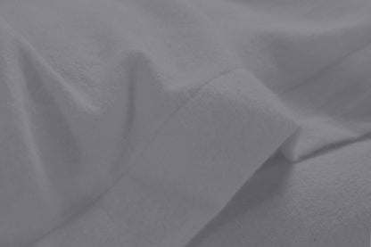 Flannelette 100% Brushed Cotton  Duvet Quilt Cover Bed Set Double King Single