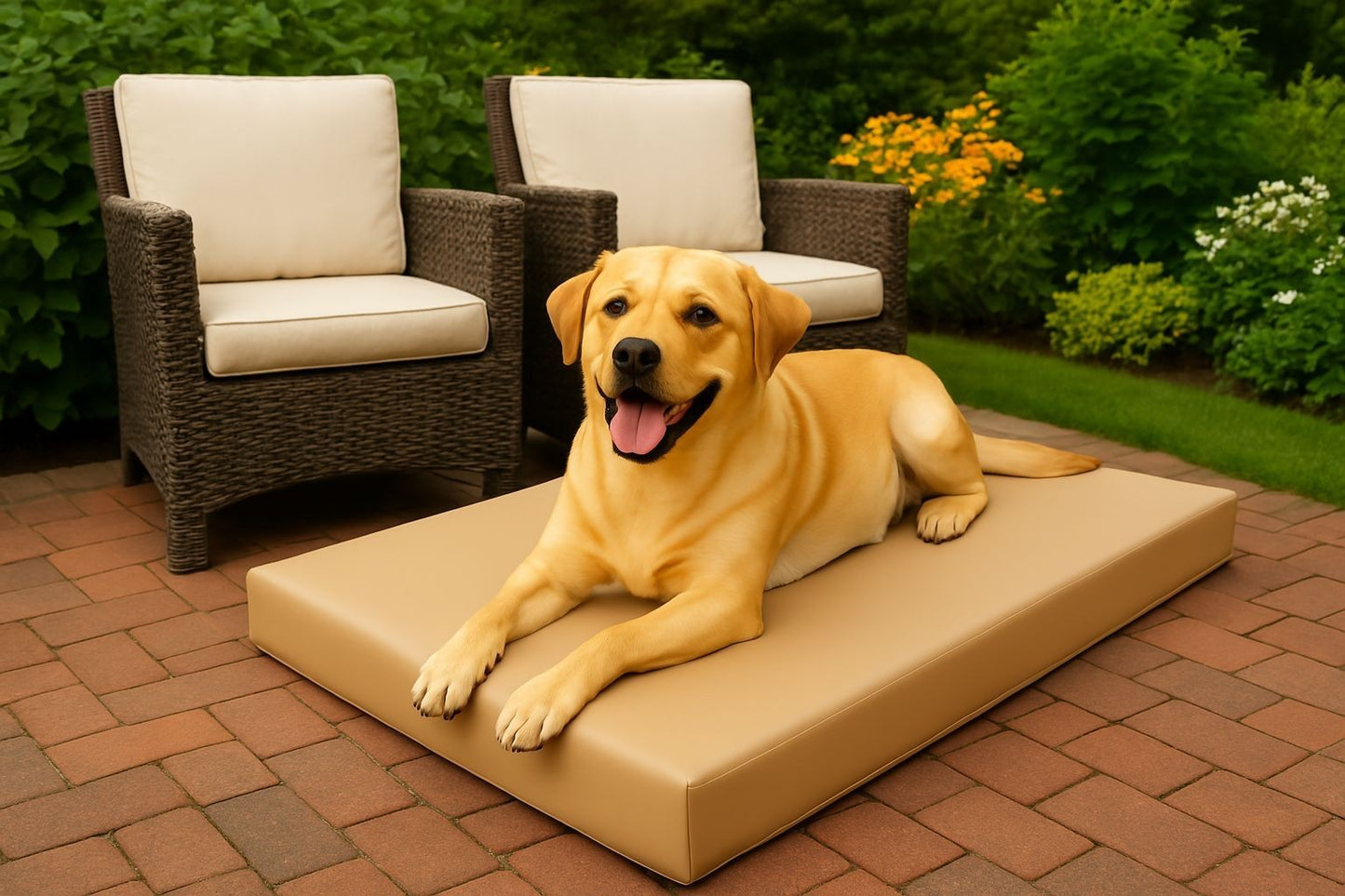 Waterproof Pet Cushion 70cm x 95+5cm Hygienic Dog Mat Bed for Cage, Car & Travel