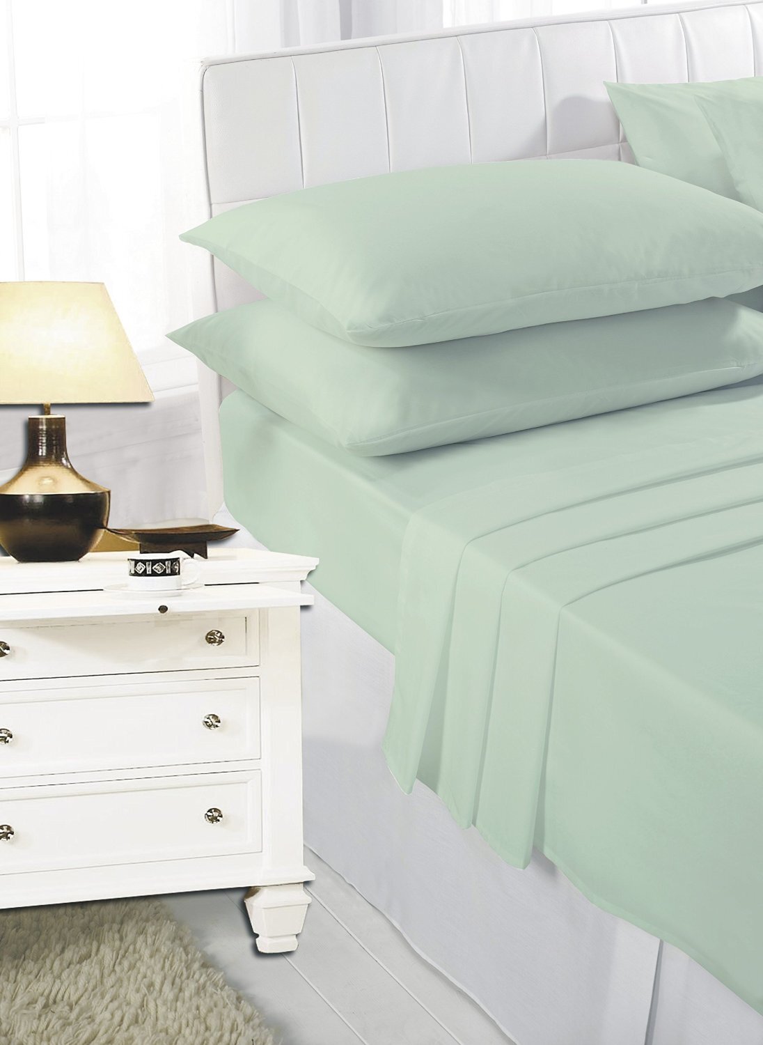 2 x Pillow Case Luxury Fine Poly cotton Housewife Pair Pack Pillows Cover Cases