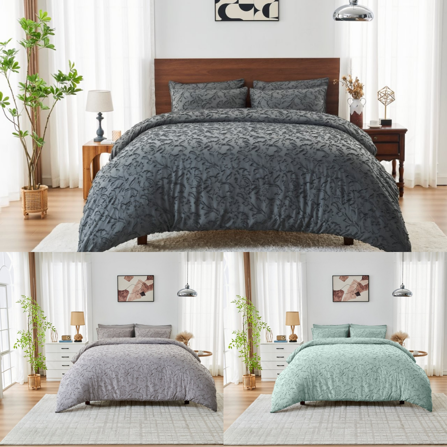 Signature Hereford Duvet Cover Set With Pillowcase Easy Care Bedding