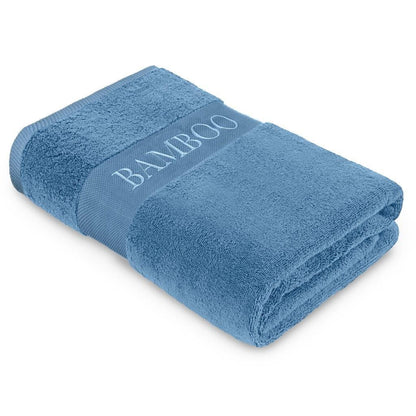 Bamboo Towels 500GSM Pack of 2 Absorbent Quick Dry Bath Sheets Hand Bath Towel