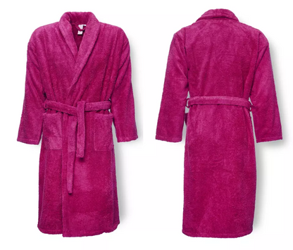TERRY TOWEL BATH ROBE UNISEX LUXURY SOFT EGYPTIAN COTTON TOWELLING DRESSING GOWN
