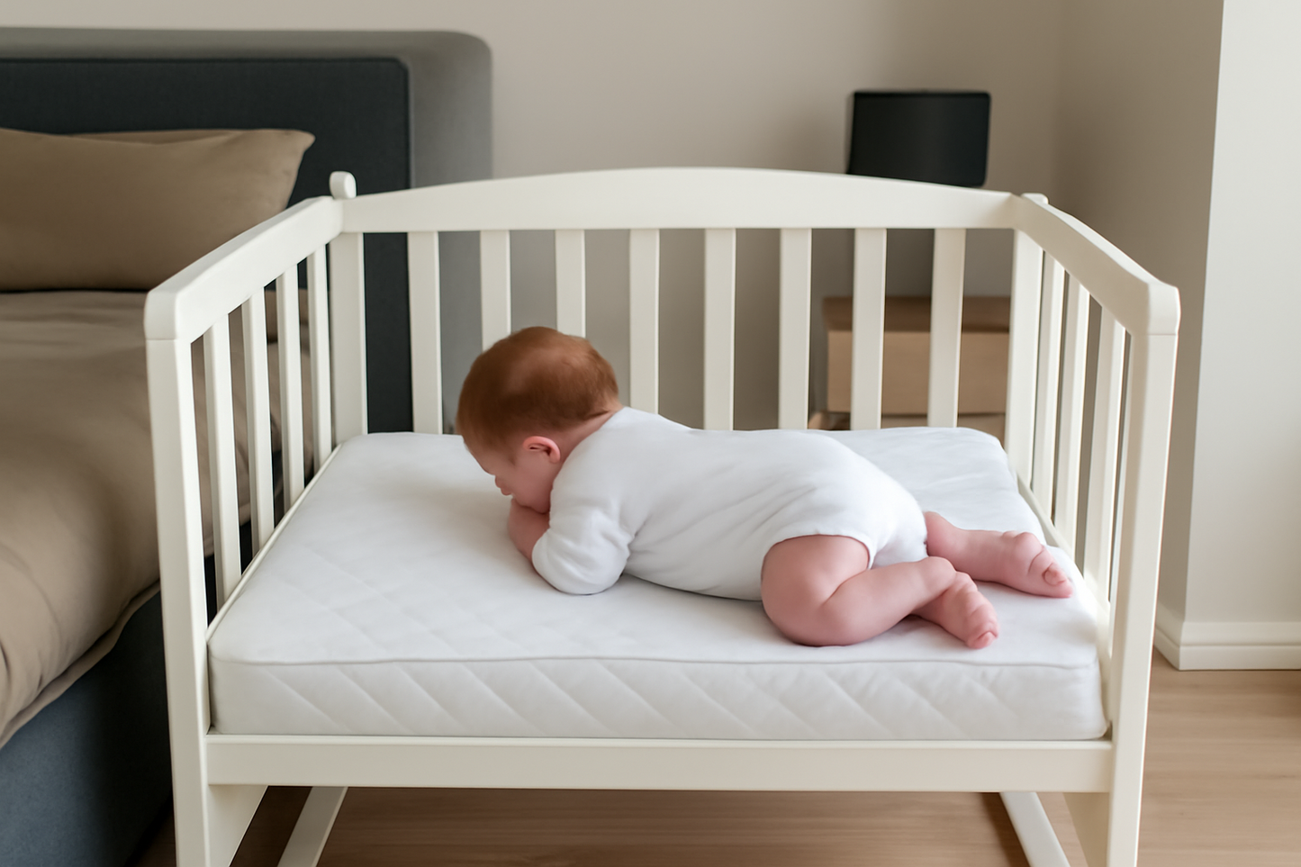 Next to me Deluxe Crib Mattress Compatible Bedside Crib Next 2 Me
