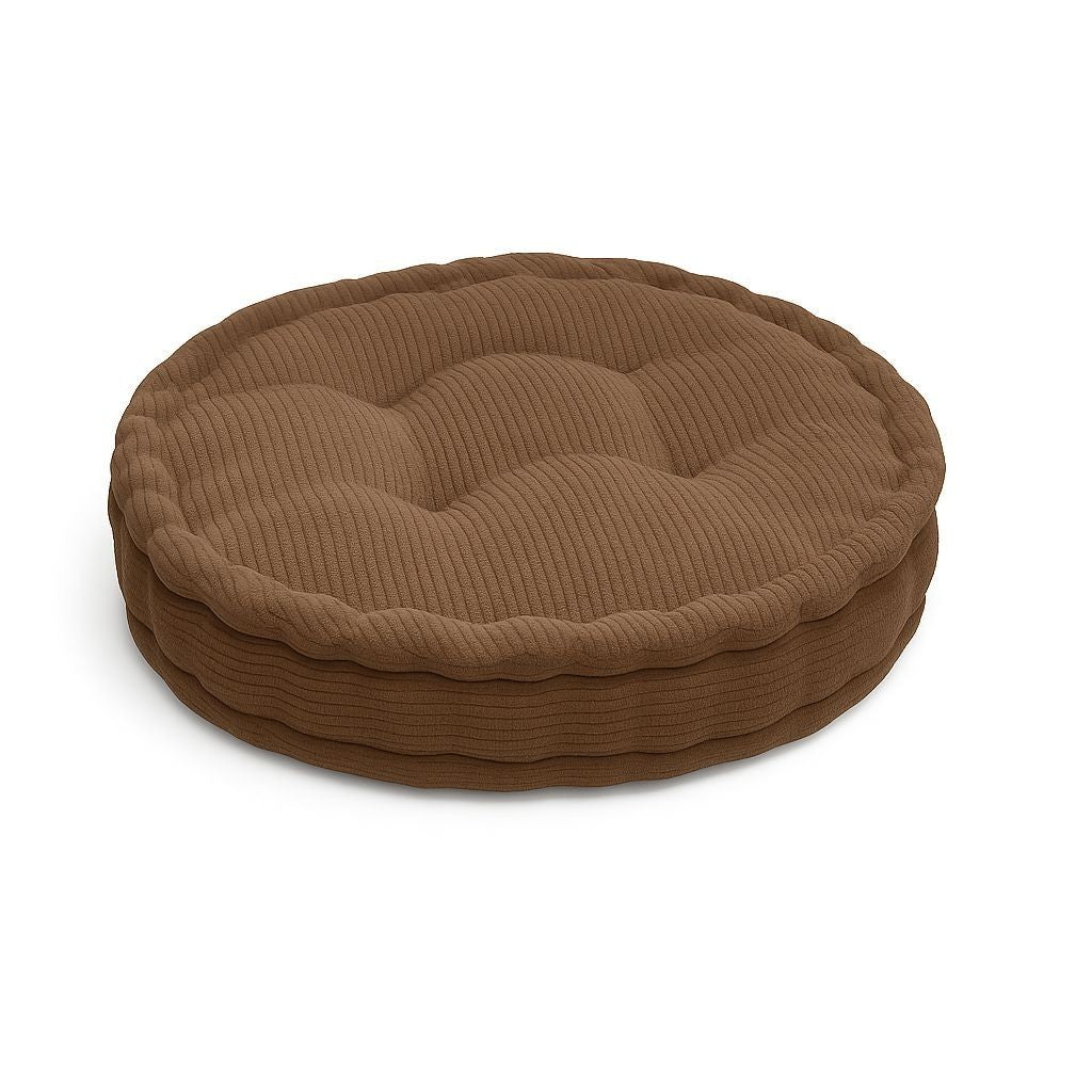 Rounded 10cm Thick padded seat cushion garden dining chair pad indoor outdoor boosters