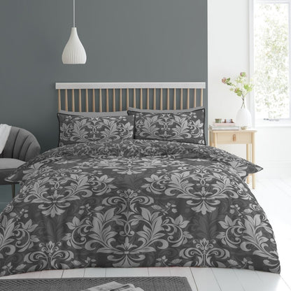 4 Pcs Complete Duvet Cover Set With Matching Bed Sheet & Pillowcases Double King