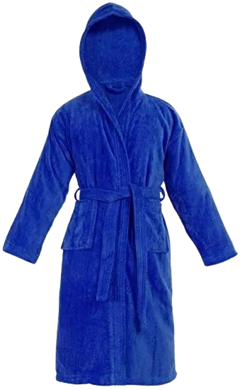 Cotton Hooded Thick Bathrobe Towelling Mens & Ladies Bath Robe Dressing Gown