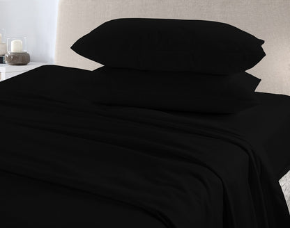 Flannelette 100% Brushed Cotton  Duvet Quilt Cover Bed Set Double King Single