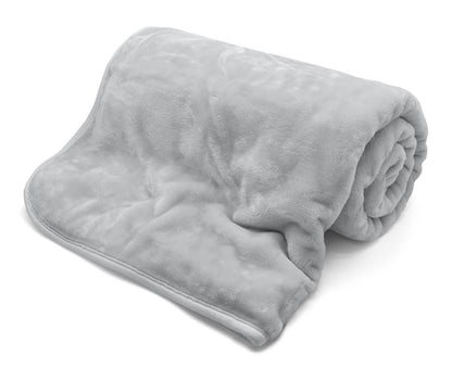 Plain Mink Throws Faux Fur Sofa Bed Warm Cuddle Blanket & Cushion Cover Beddings