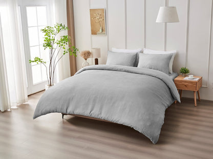 Luxury Seersucker Durham Duvet Quilt Cover & Pillowcase/s Bedding Set