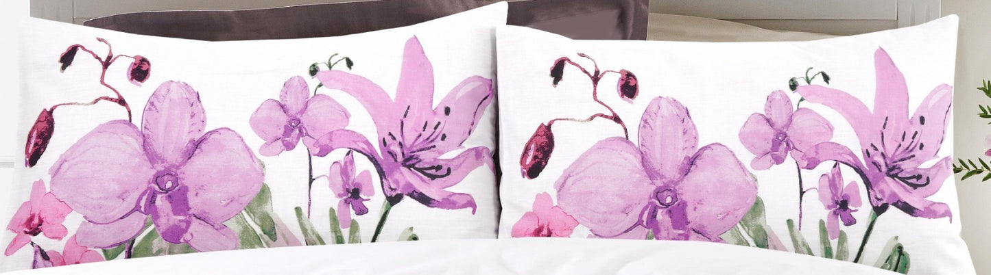 New Lily Poly cotton Duvet Cover Set Bedding Set Quilt Cover With Pillowcases