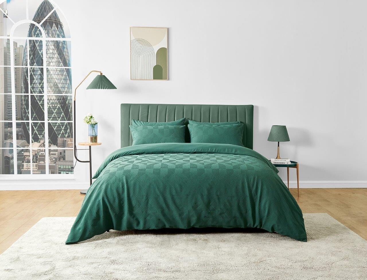 Luxury Geometric Bedding Duvet Quilt Cover Bedding Set Single Double King Size