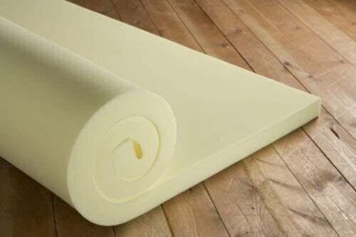 Memory Foam Mattress Topper Orthopedic Reflex 1" 2" Thick All Size Without Cover