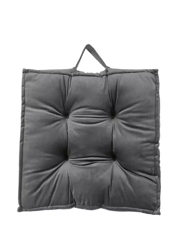 Booster Seat Cushion Pad Velvet Thick Floor Armchair Kitchen Garden Adult Indoor