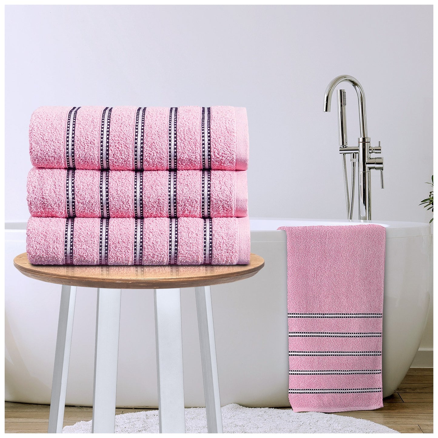 Egyptian Cotton 600 GSM Towels Super Soft Luxury Bath Sheet Face Hand Bath Towel