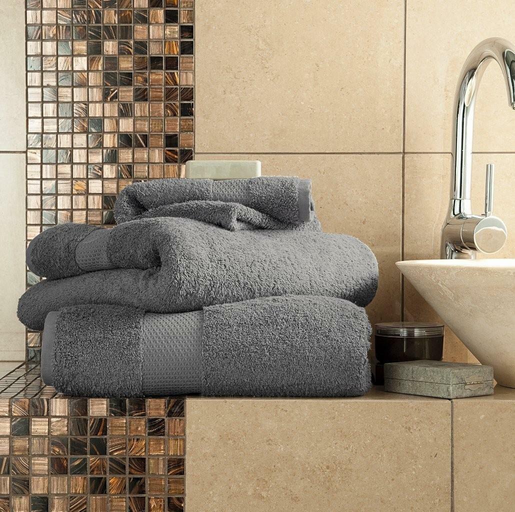 Luxury Miami 100% Egyptian Cotton Hand Bath Sheet Towels 650 GSM Soft Absorbent