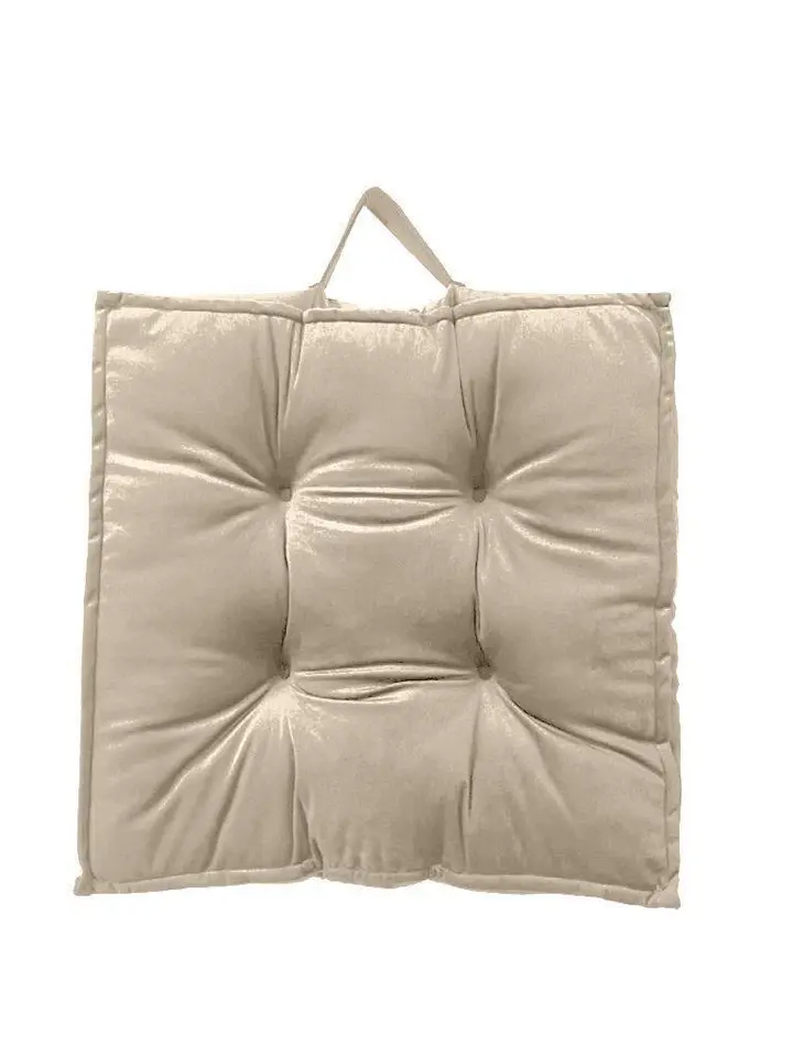 Booster Seat Cushion Pad Velvet Thick Floor Armchair Kitchen Garden Adult Indoor