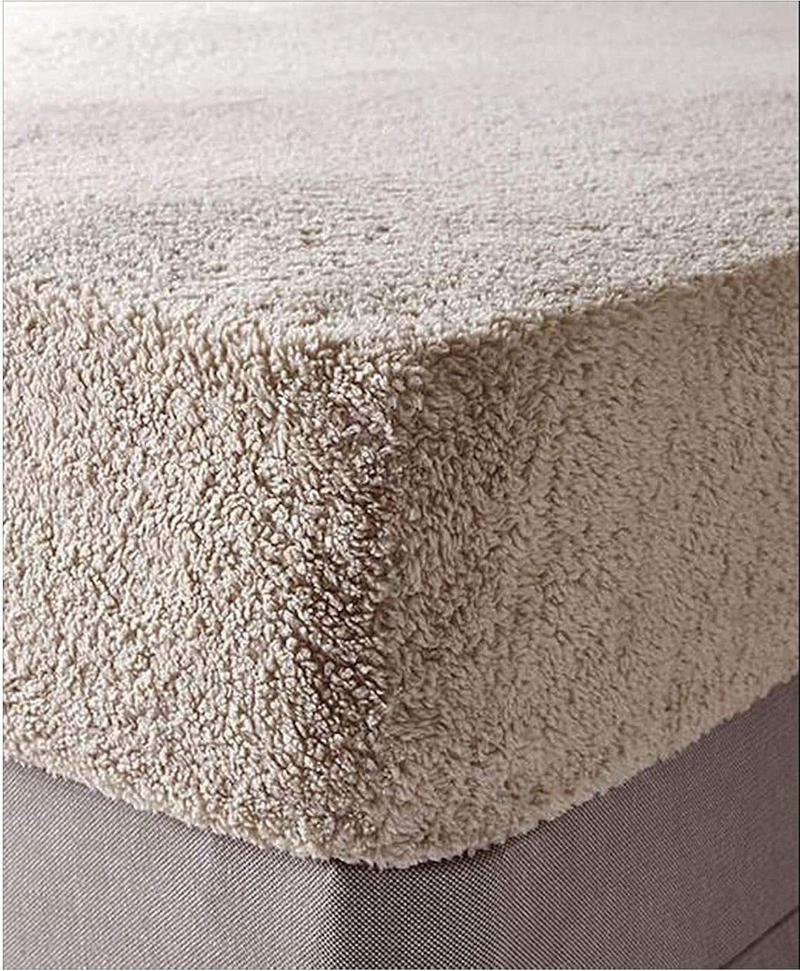 Teddy Fleece Bed Fitted Sheets & Pillowcase Warm Bed Linen Sheet Cuddle Beddings