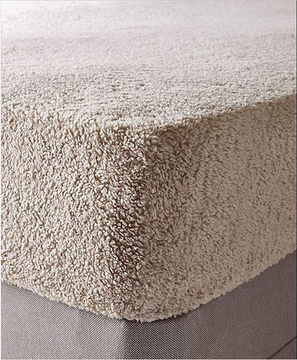 Teddy Fleece Bed Fitted Sheets & Pillowcase Warm Bed Linen Sheet Cuddle Beddings