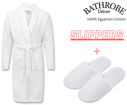 TERRY TOWEL BATH ROBE UNISEX LUXURY SOFT EGYPTIAN COTTON TOWELLING DRESSING GOWN