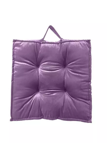 Booster Seat Cushion Pad Velvet Thick Floor Armchair Kitchen Garden Adult Indoor